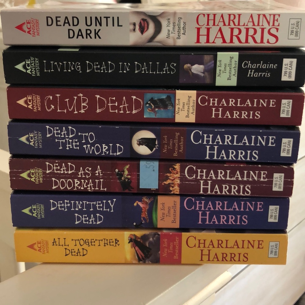 True Blood novels 1-7 Sookie Stackhouse books